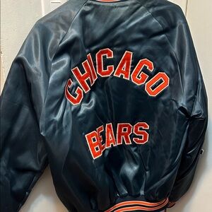 Chicago Bears Satin Jacket